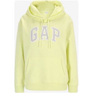 GAP| Sweatshirt 'HERITAGE' in Lemon Yellow | NWOT | Large